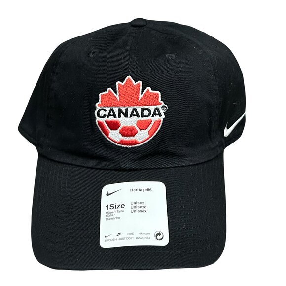 Nike Other - NWT Canada Soccer Nike Heritage86 Logo Campus Adjustable Hat